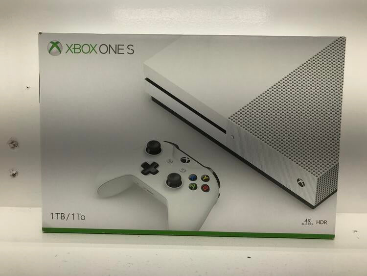 XBOX ONE S WHITE - 1TB + 1 CONTROLLER (WITH BOX)