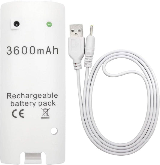 BATTERY PACK REMOTE 1 PACK WITH CABLE (Wii)
