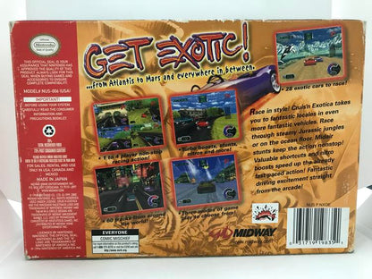 CRUIS'N EXOTICA (COMPLETE IN BOX) (usagé)