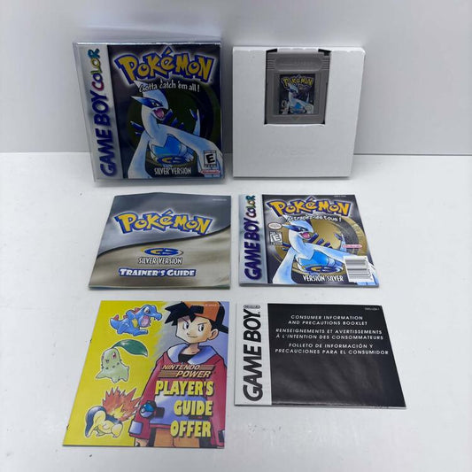 POKEMON SILVER (COMPLETE IN BOX) (usagé)