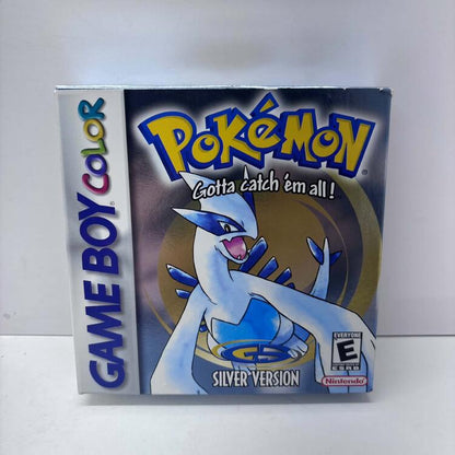 POKEMON SILVER (COMPLETE IN BOX) (usagé)