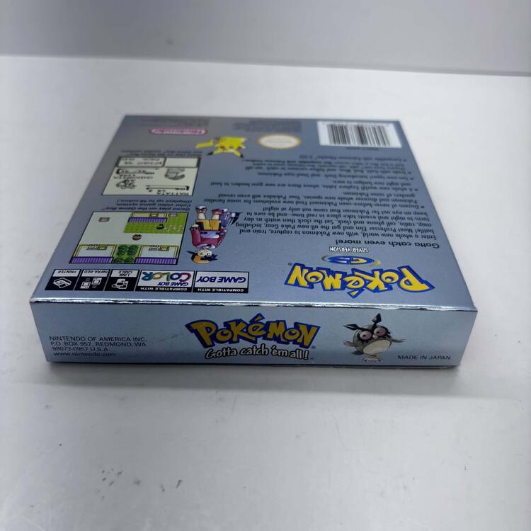 POKEMON SILVER (COMPLETE IN BOX) (usagé)