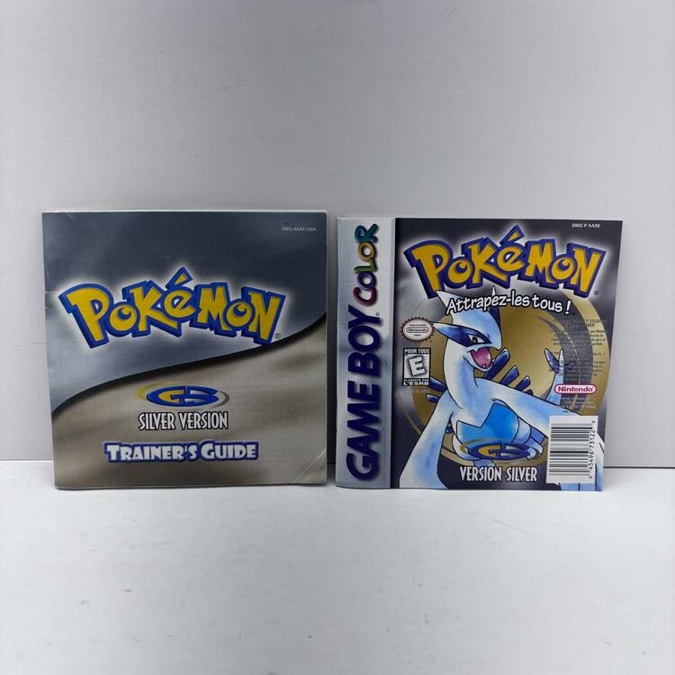 POKEMON SILVER (COMPLETE IN BOX) (usagé)