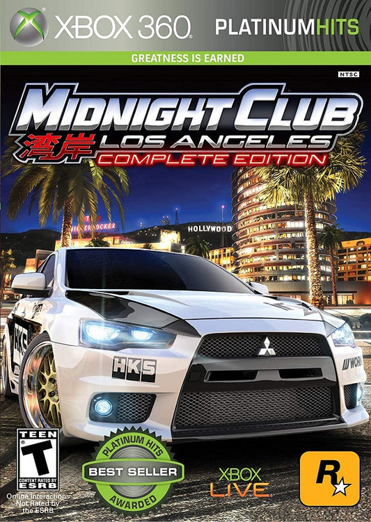 MIDNIGHT CLUB LOS ANGELES COMPLETE EDITION PLATINUM HITS (COMPLETE IN BOX) (usagé)