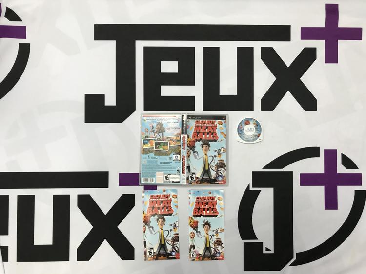 CLOUDY WITH A CHANCE OF MEATBALLS (COMPLETE IN BOX) (usagé)