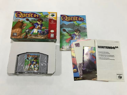 QUEST 64 (COMPLETE IN BOX) (usagé)