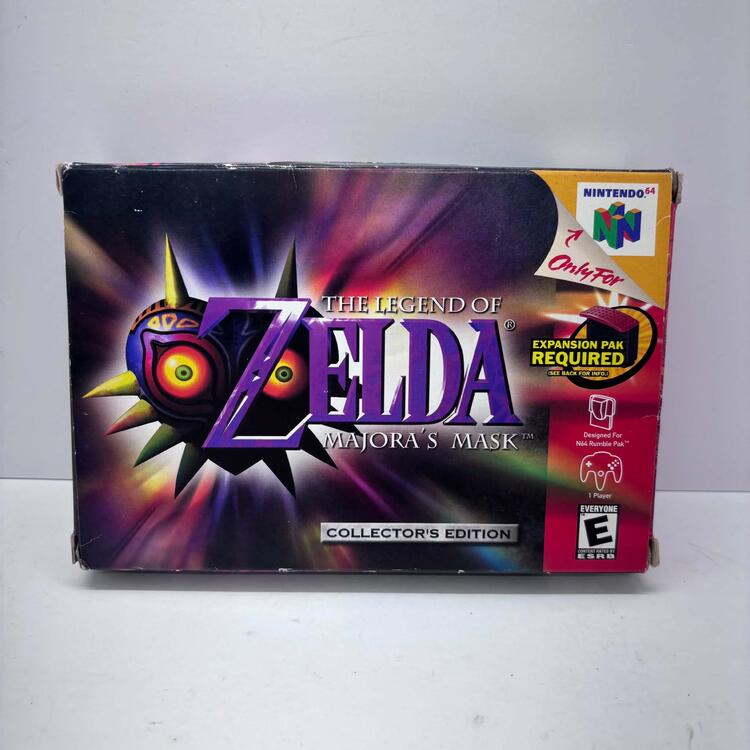 THE LEGEND OF ZELDA MAJORA'S MASK COLLECTOR'S EDITION (COMPLETE IN BOX)