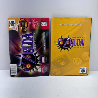 THE LEGEND OF ZELDA MAJORA'S MASK COLLECTOR'S EDITION (COMPLETE IN BOX)