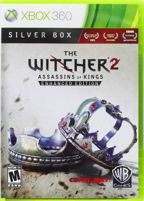 THE WITCHER II ASSASSIN'S OF KINGS ENHANCED EDITION SILVER BOX (WITH BOX) (usagé)