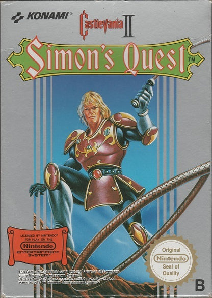 CASTLEVANIA II SIMON'S QUEST (COMPLETE IN BOX) (usagé)