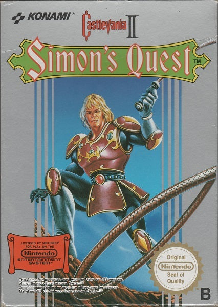 CASTLEVANIA II SIMON'S QUEST (COMPLETE IN BOX) (usagé)