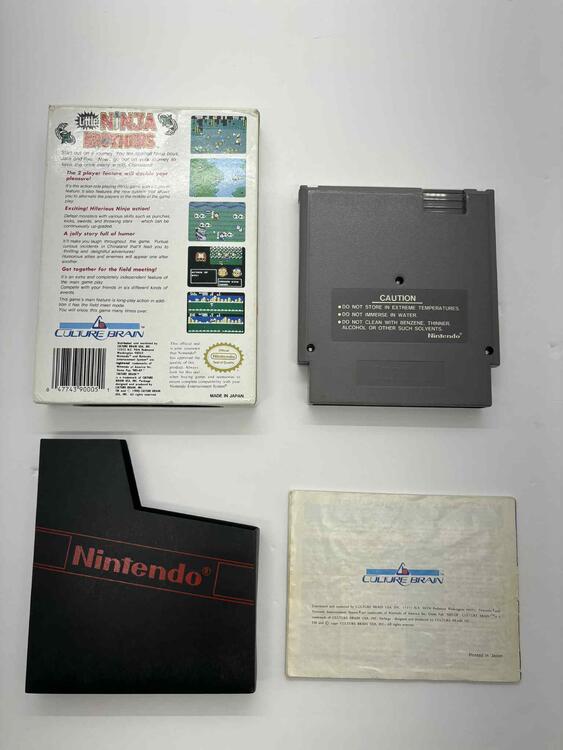 LITTLE NINJA BROTHERS (COMPLETE IN BOX)