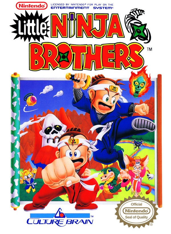 LITTLE NINJA BROTHERS (COMPLETE IN BOX) (usagé)