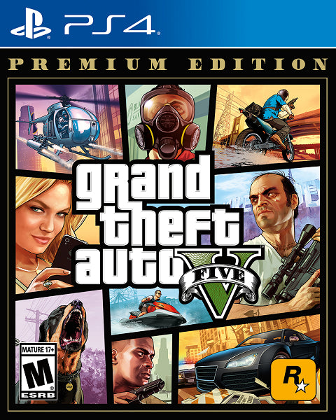 GRAND THEFT AUTO V PREMIUM ONLINE EDITION (usagé)