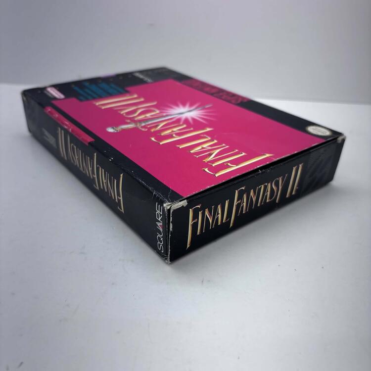 FINAL FANTASY II (COMPLETE IN BOX W/ MAP) (usagé)