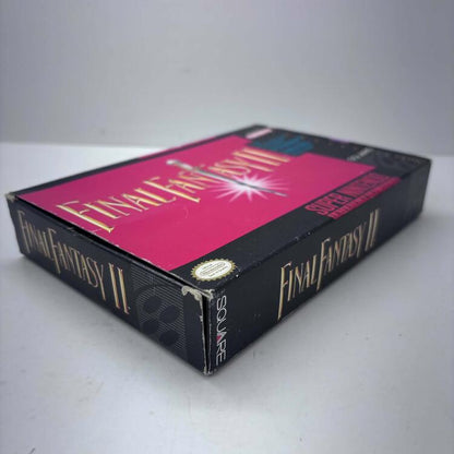 FINAL FANTASY II (COMPLETE IN BOX W/ MAP)