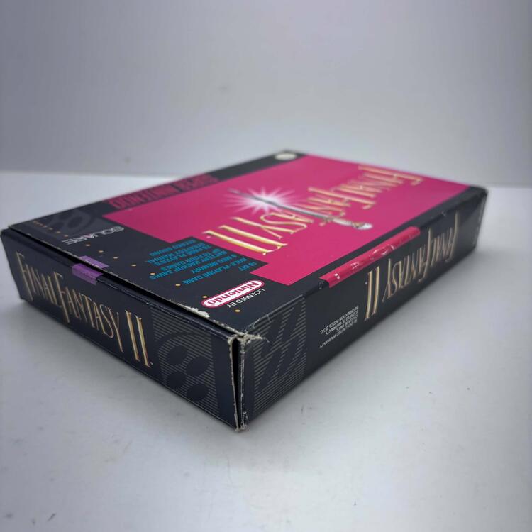 FINAL FANTASY II (COMPLETE IN BOX W/ MAP) (usagé)