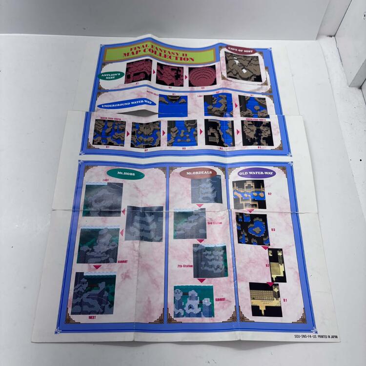 FINAL FANTASY II (COMPLETE IN BOX W/ MAP) (usagé)
