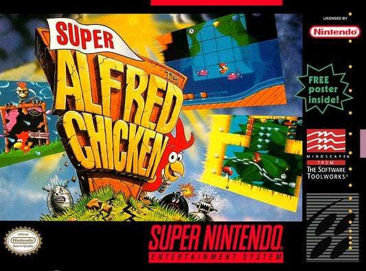 SUPER ALFRED CHICKEN (WITH BOX) (usagé)