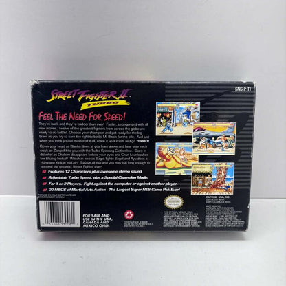 STREET FIGHTER II TURBO (COMPLETE IN BOX)