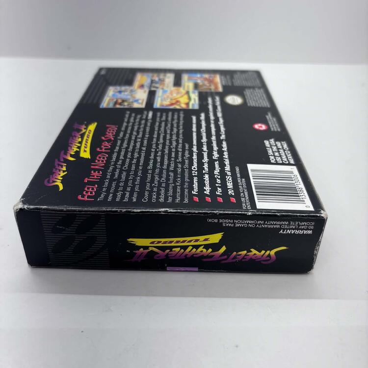 STREET FIGHTER II TURBO (COMPLETE IN BOX) (usagé)