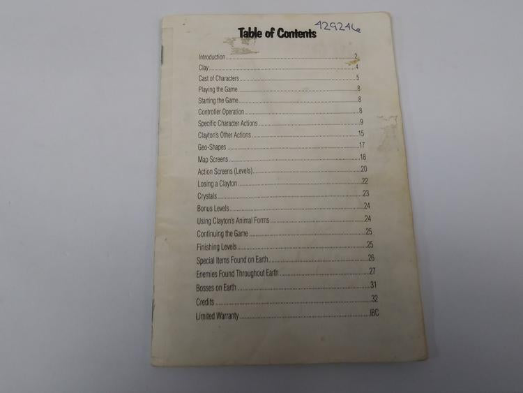 CLAYMATES (COMPLETE IN BOX) (usagé)