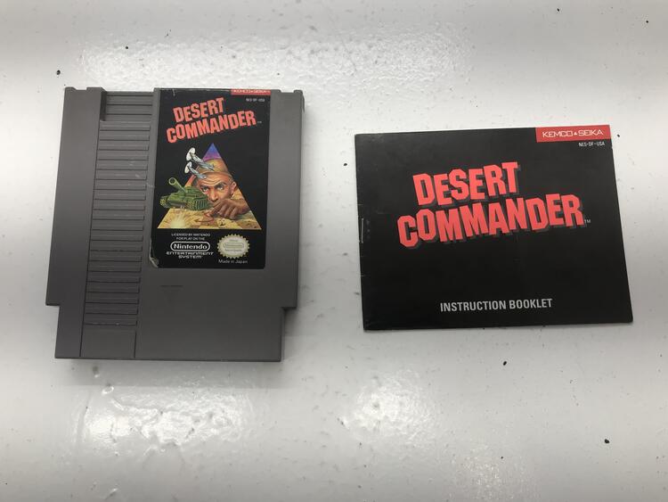 DESERT COMMANDER (WITH MANUAL)