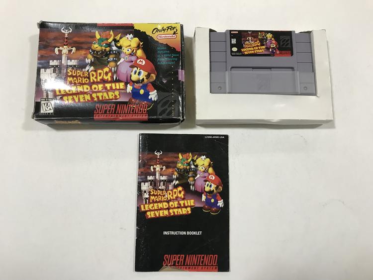 SUPER MARIO RPG (COMPLETE IN BOX) (usagé)