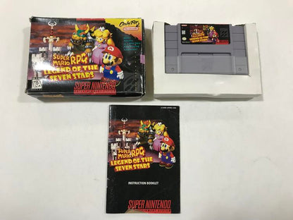 SUPER MARIO RPG (COMPLETE IN BOX) (usagé)
