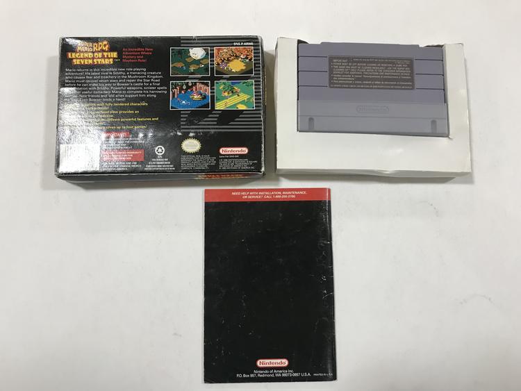 SUPER MARIO RPG (COMPLETE IN BOX) (usagé)
