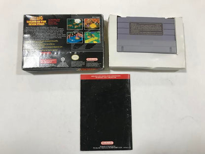 SUPER MARIO RPG (COMPLETE IN BOX) (usagé)