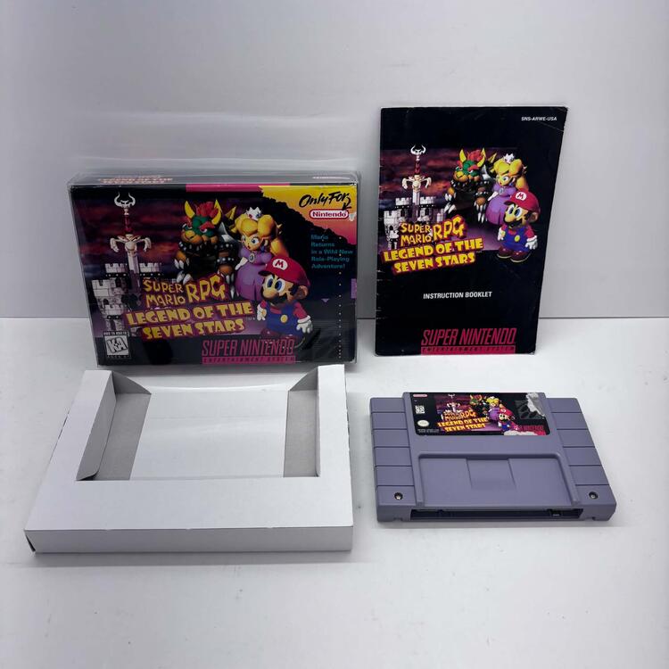 SUPER MARIO RPG (COMPLETE IN BOX)