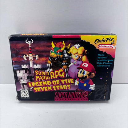 SUPER MARIO RPG (COMPLETE IN BOX) (usagé)
