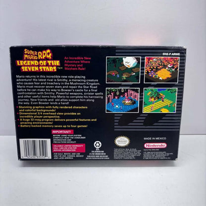 SUPER MARIO RPG (COMPLETE IN BOX) (usagé)