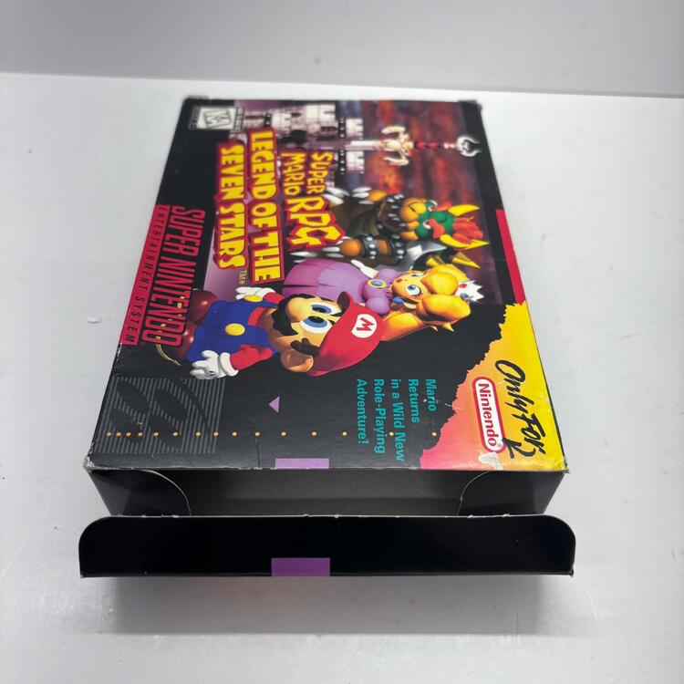 SUPER MARIO RPG (COMPLETE IN BOX) (usagé)