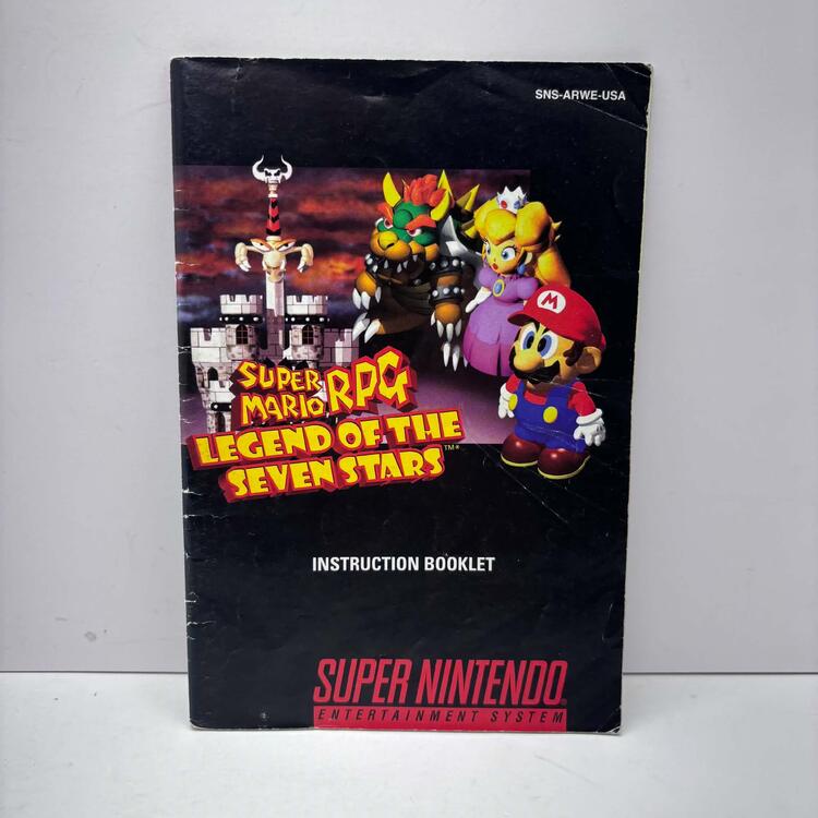 SUPER MARIO RPG (COMPLETE IN BOX) (usagé)