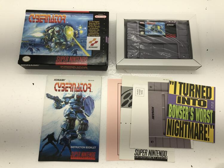 CYBERNATOR (COMPLETE IN BOX) (usagé)