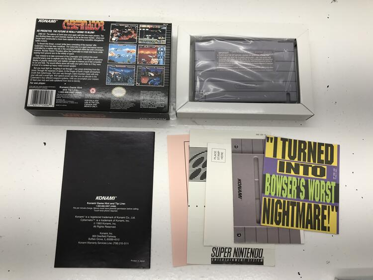 CYBERNATOR (COMPLETE IN BOX) (usagé)