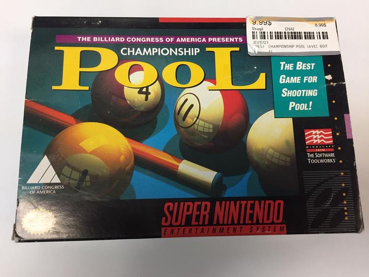 CHAMPIONSHIP POOL (WITH BOX) (usagé)