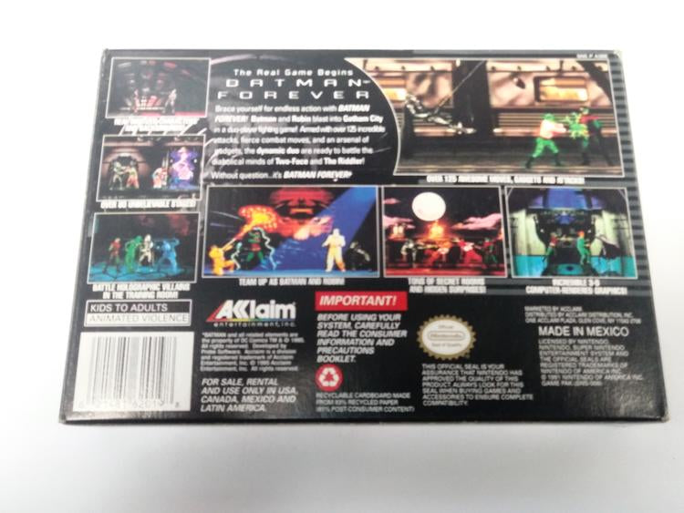 BATMAN FOREVER (COMPLETE IN BOX) (usagé)