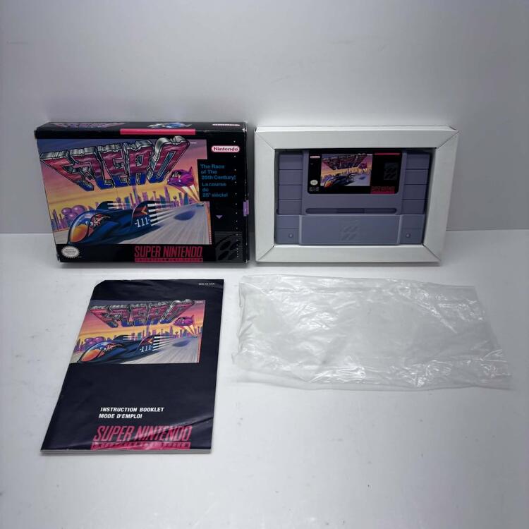 F-ZERO (COMPLETE IN BOX) (usagé)