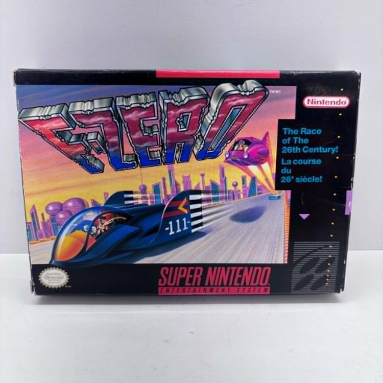 F-ZERO (COMPLETE IN BOX) (usagé)