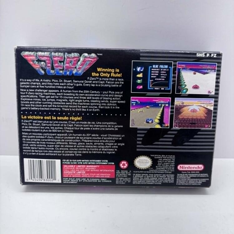 F-ZERO (COMPLETE IN BOX) (usagé)