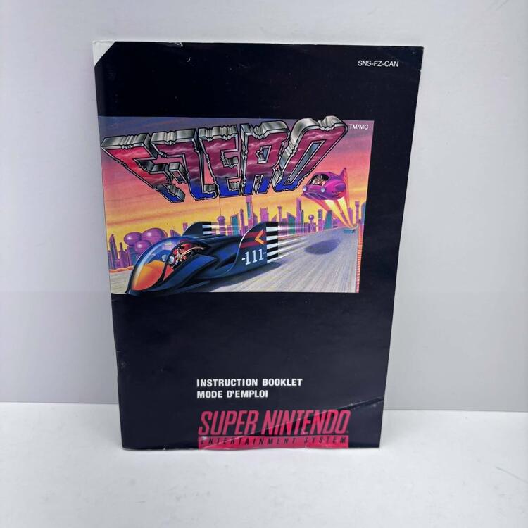F-ZERO (COMPLETE IN BOX)