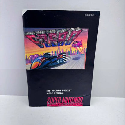 F-ZERO (COMPLETE IN BOX) (usagé)