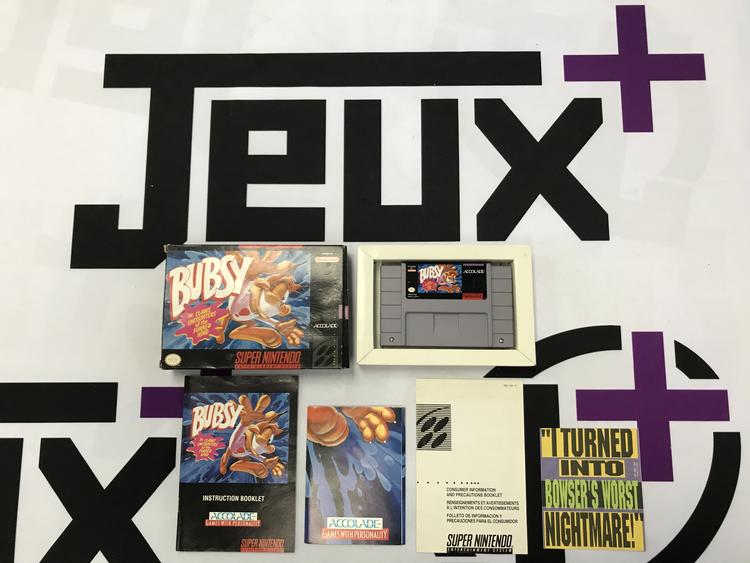 BUBSY (COMPLETE IN BOX) (usagé)