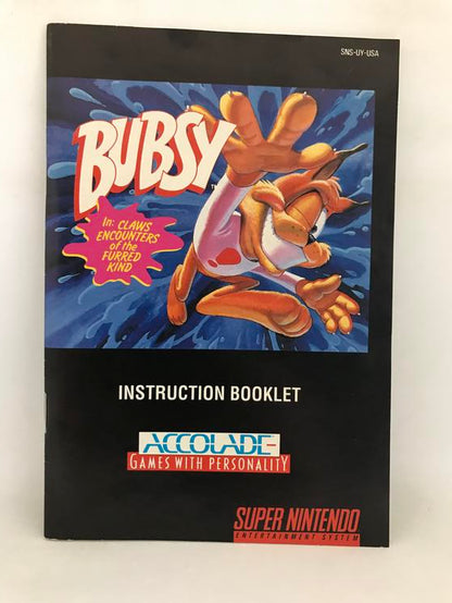 BUBSY (COMPLETE IN BOX) (usagé)