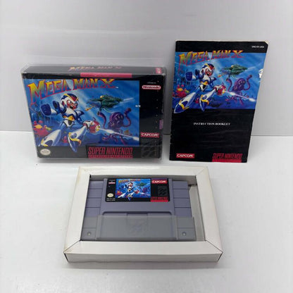MEGA MAN X (COMPLETE IN BOX)