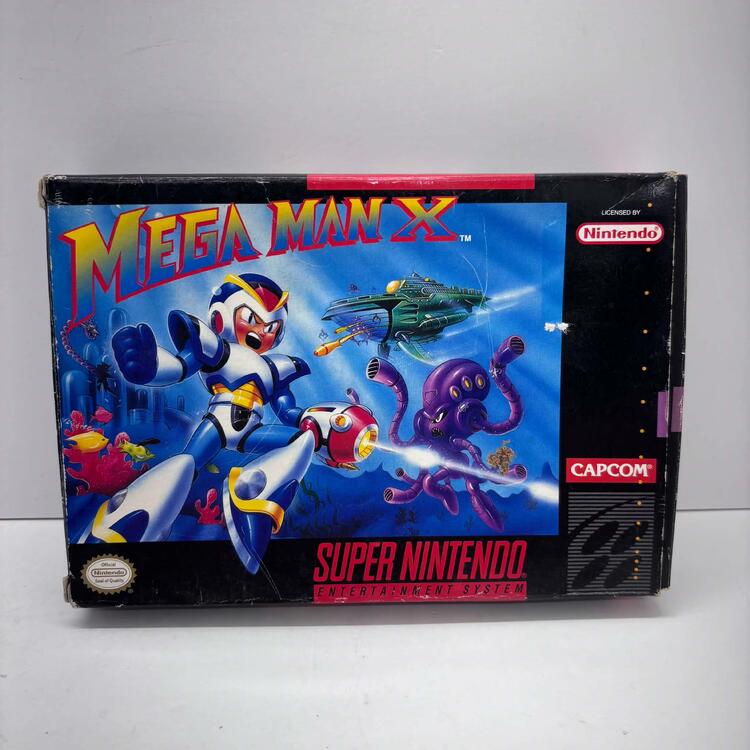 MEGA MAN X (COMPLETE IN BOX)