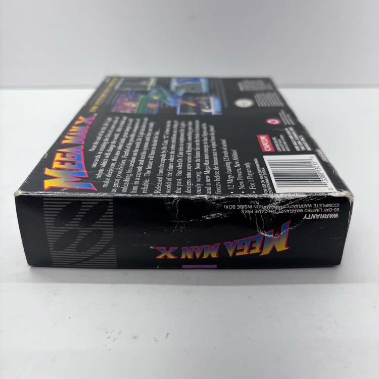 MEGA MAN X (COMPLETE IN BOX)